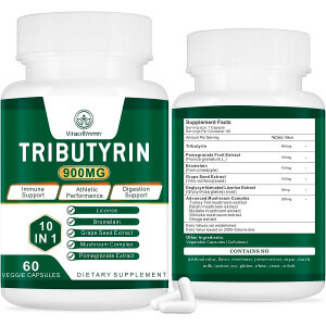 Tributyrin supplement - 60 count